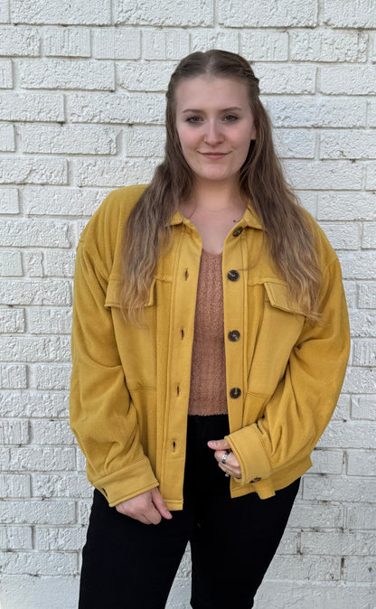 Softest Ever Button Down Fleece Shacket