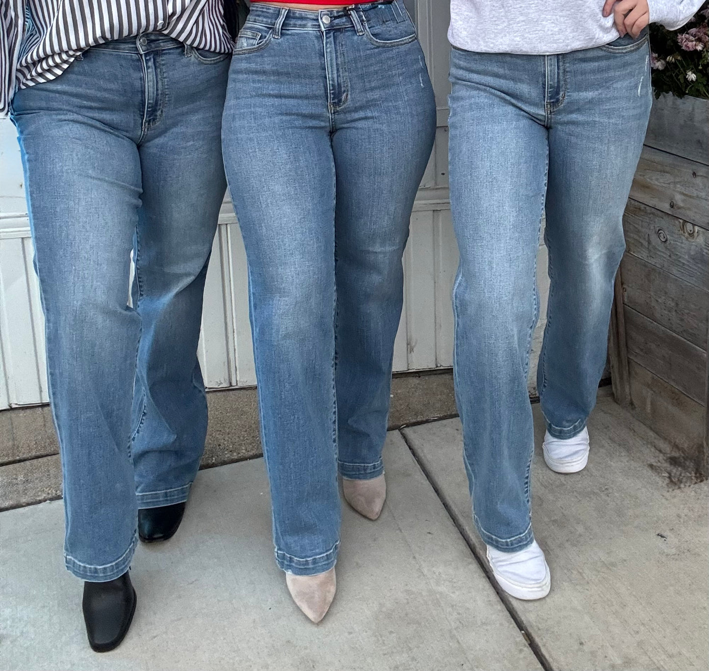 Judy Blue Hi-Waist Trouser Straight Fit