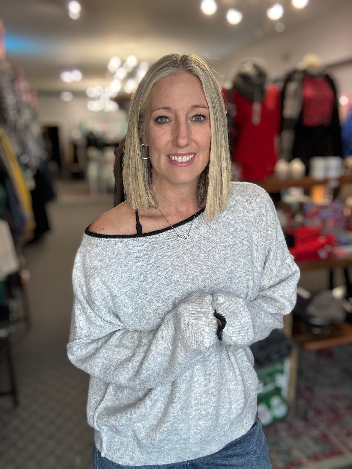 Stunning Slouchy Knit Pullover