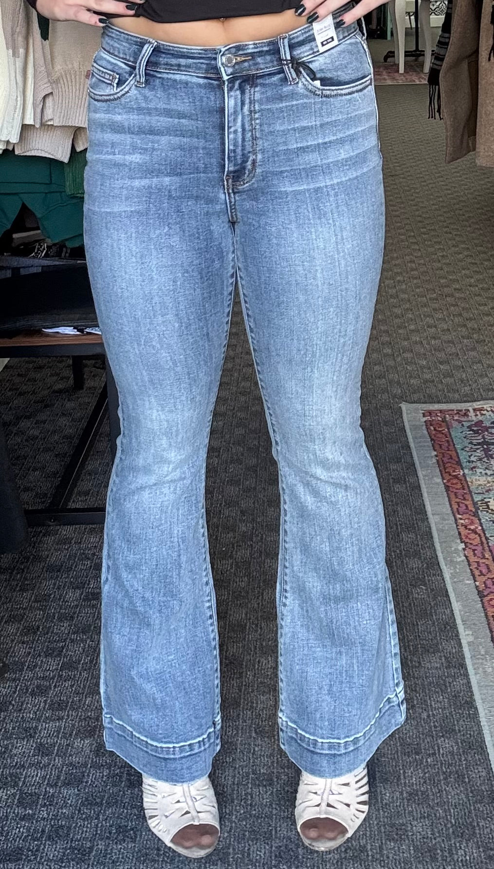 Judy Blue "Daisy Denim" Flares