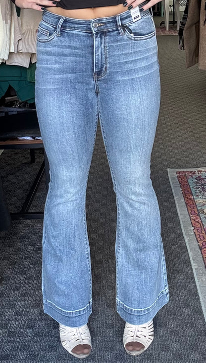 Judy Blue "Daisy Denim" Flares