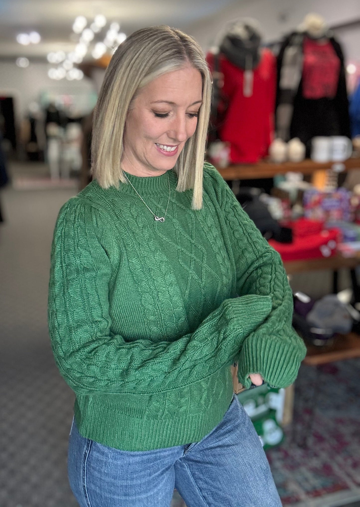 Soft Cable Knit Sweater