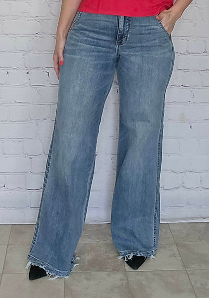 Judy Blue Hi Rise Retro Wide