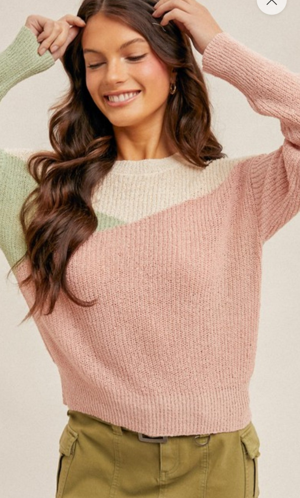 Color Block Sweater