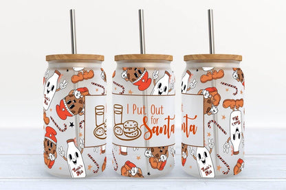 Christmas Glass Tumblers