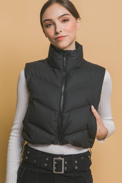 Cropped Vest
