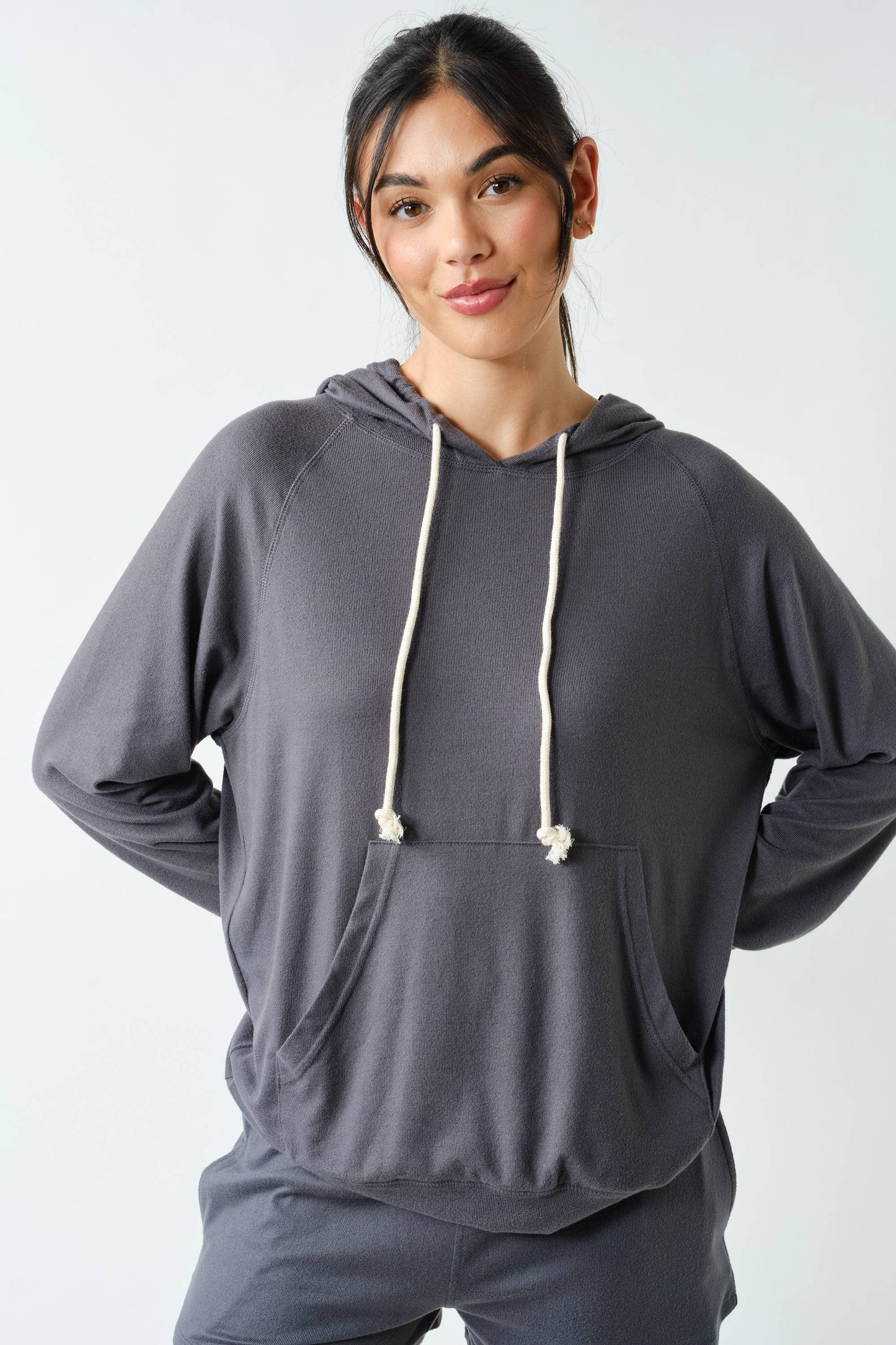 Brushed Hacci Lounge Hoodie