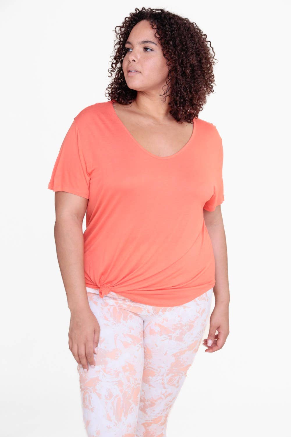CURVY Christy Mac's - Essential Wave Side Top