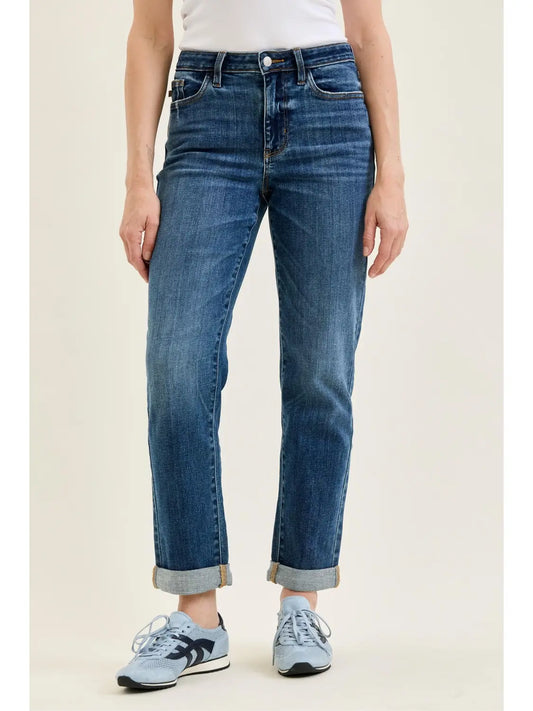 Judy Blue Mid-Rise Ann's Boyfriend