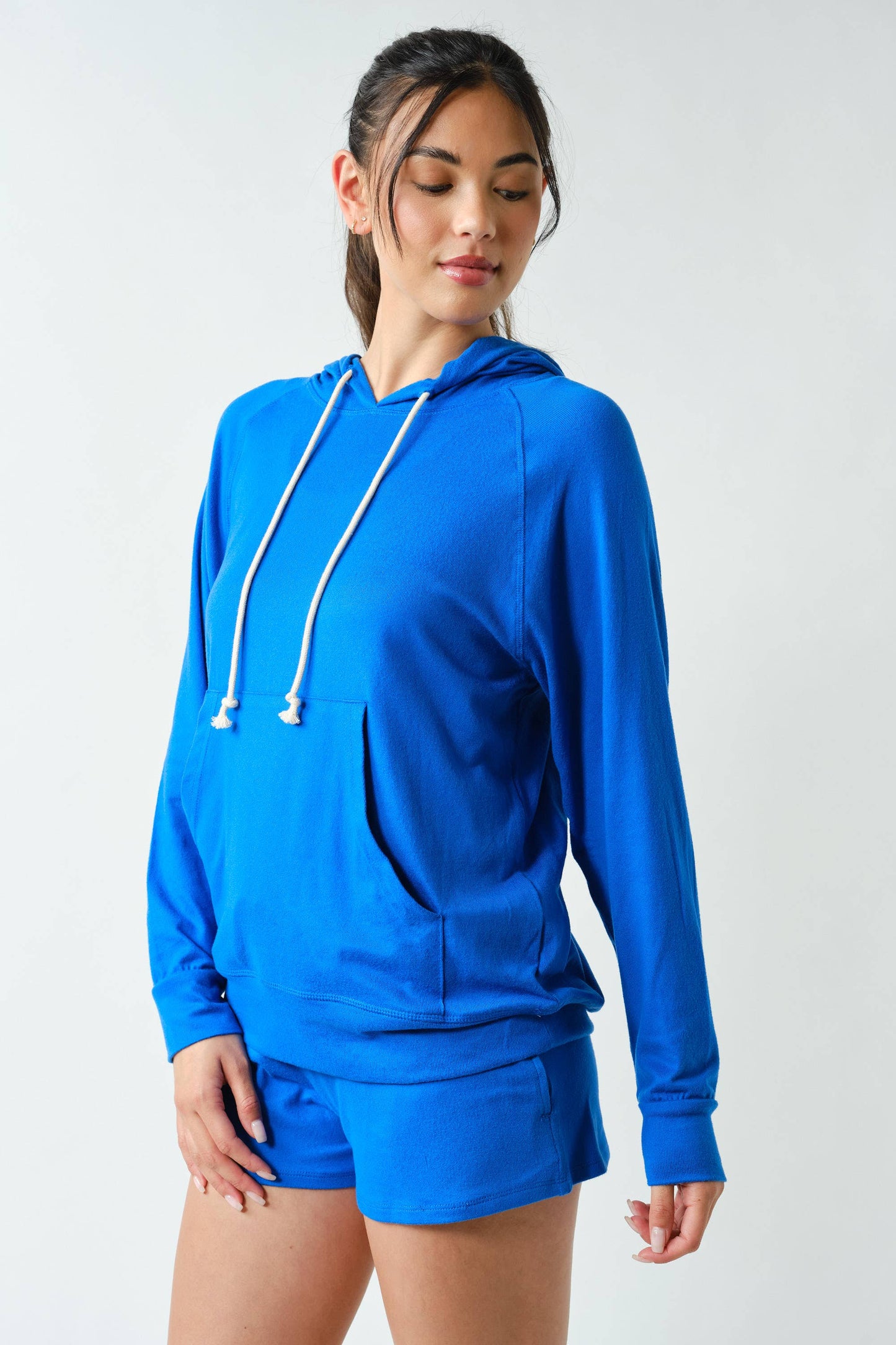 Brushed Hacci Lounge Hoodie