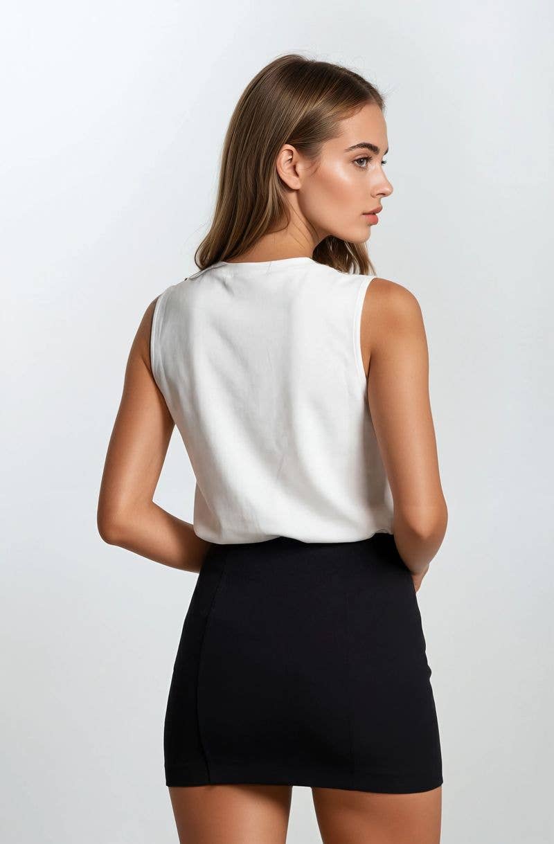 Soft Brushed Sleeveless Top