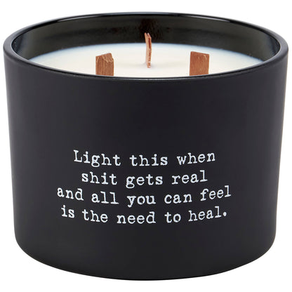 Poetry Candle