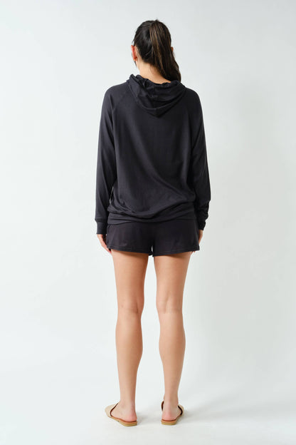 Brushed Hacci Lounge Hoodie