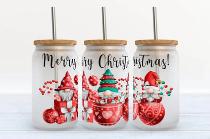 Christmas Glass Tumblers