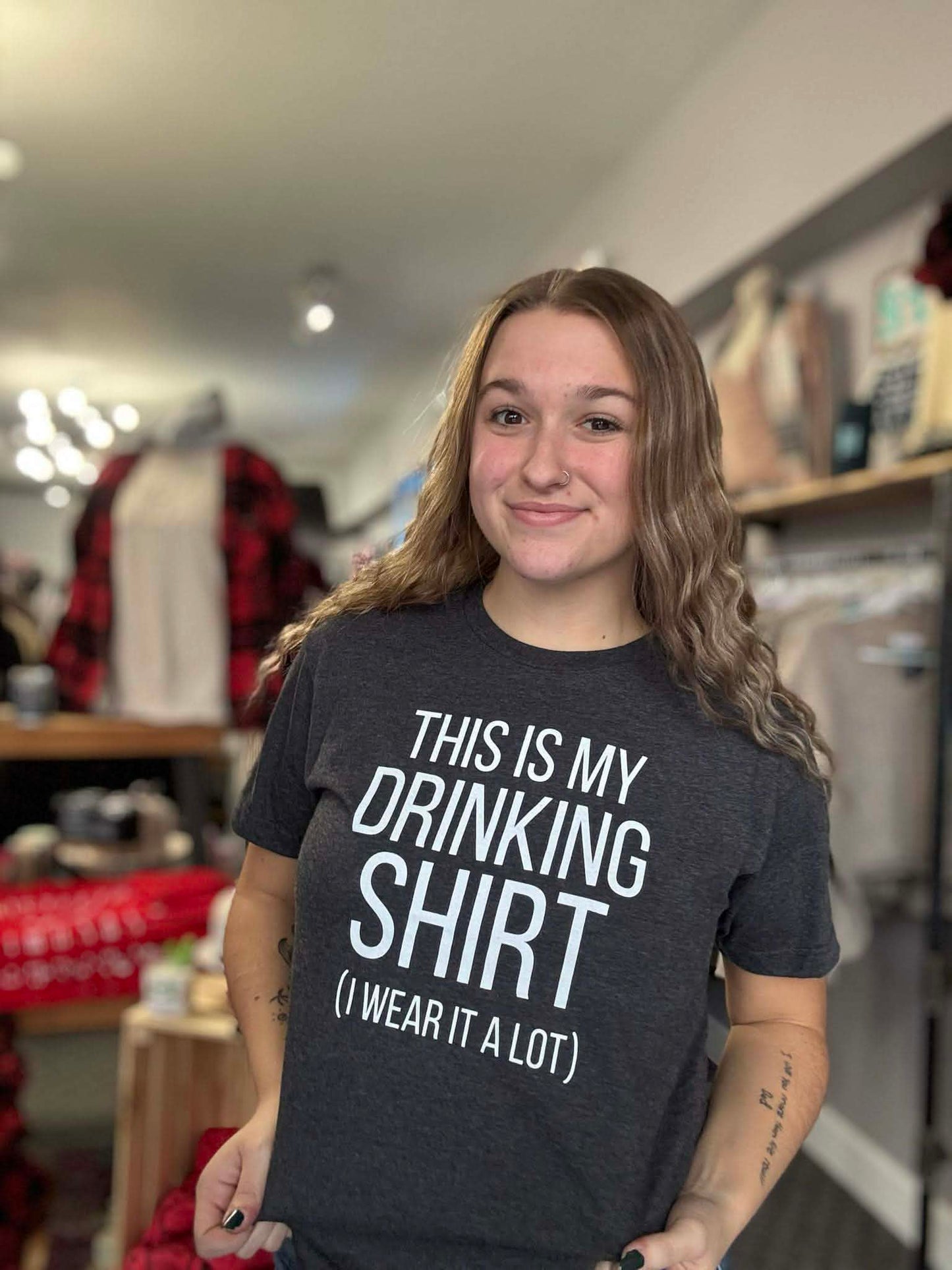 This Is My Drinking Shirt Graphic Tee