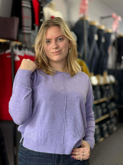 Gorgeous Front Seam Soft Sweater