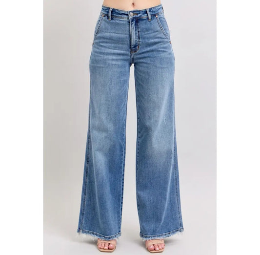 Reg/Plus Judy Blue HW Retro Wide