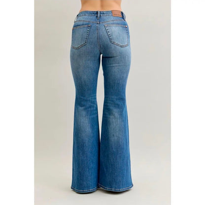 Judy Blue Alaina Double Seam Flare