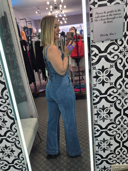 STUNNING Denim Jumpsuit Overalls