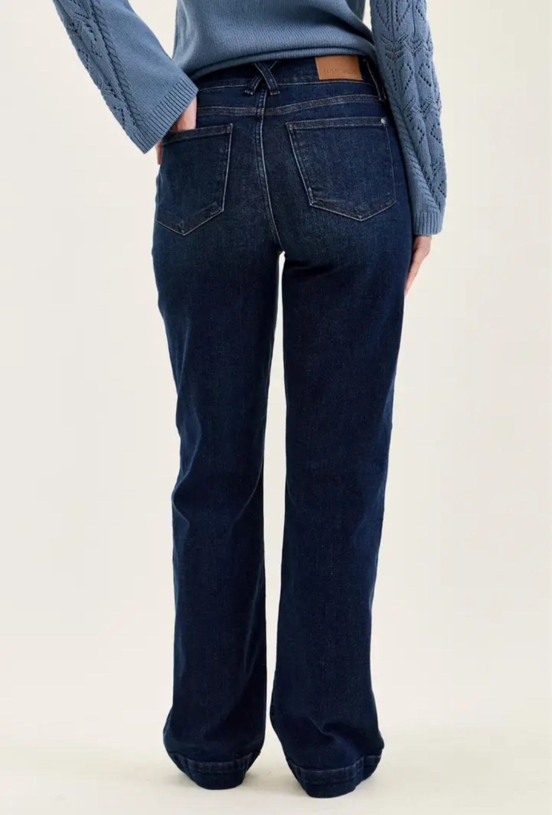 Judy Blue "Sexy" Wide Leg Trouser