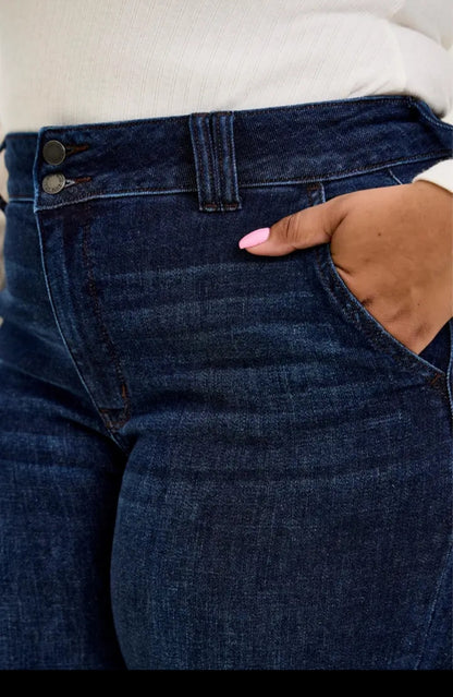 Judy Blue "Sexy" Wide Leg Trouser