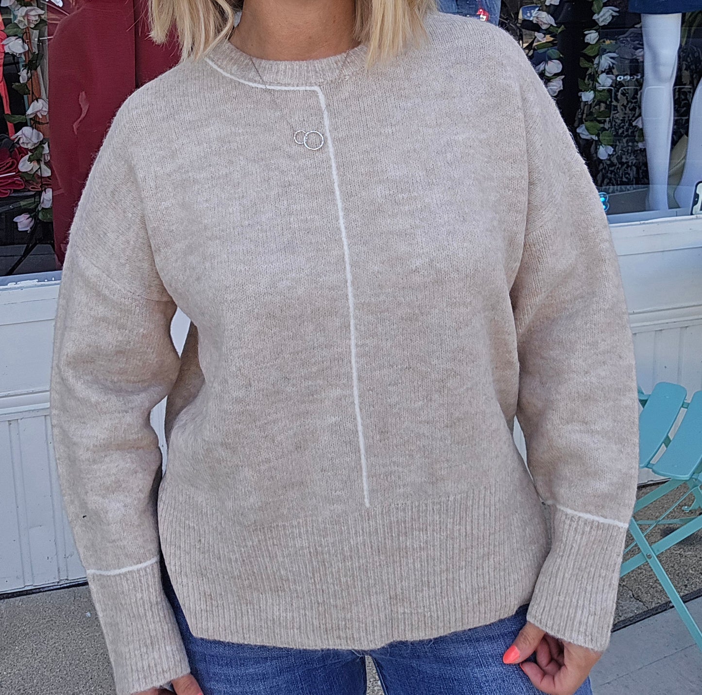 Natural Color Classic Sweater