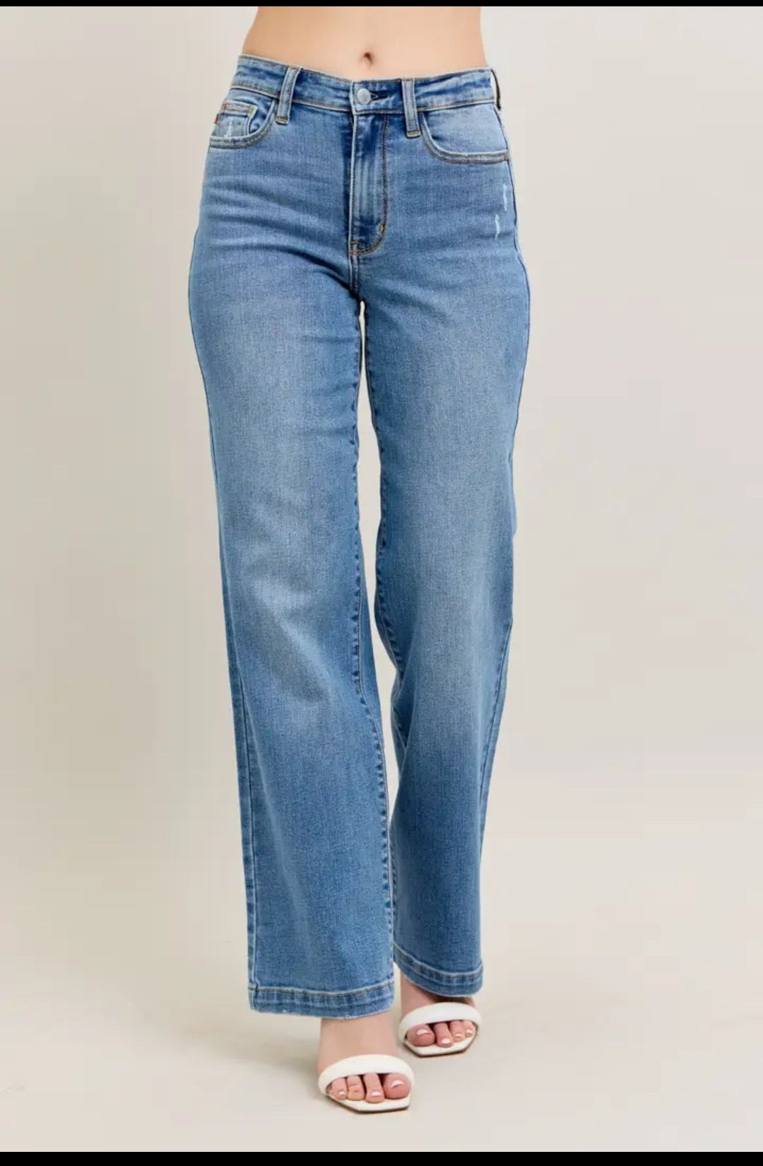 Judy Blue Hi-Waist Trouser Straight Fit