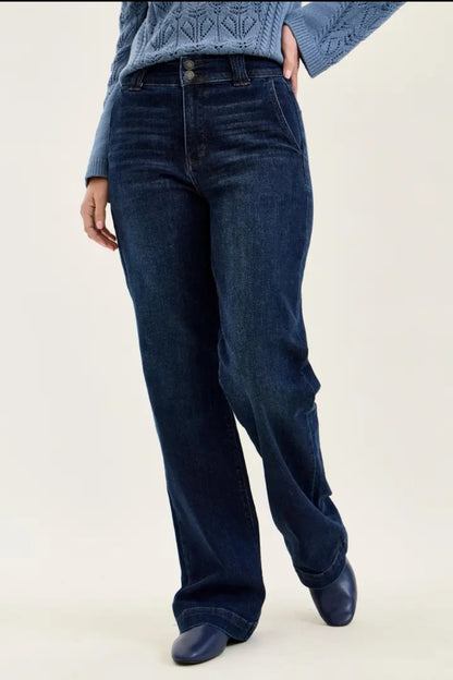 Judy Blue "Sexy" Wide Leg Trouser