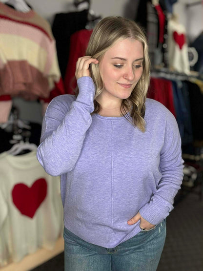 Gorgeous Front Seam Soft Sweater