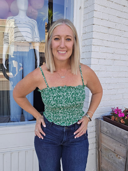 Smocked Cami Top