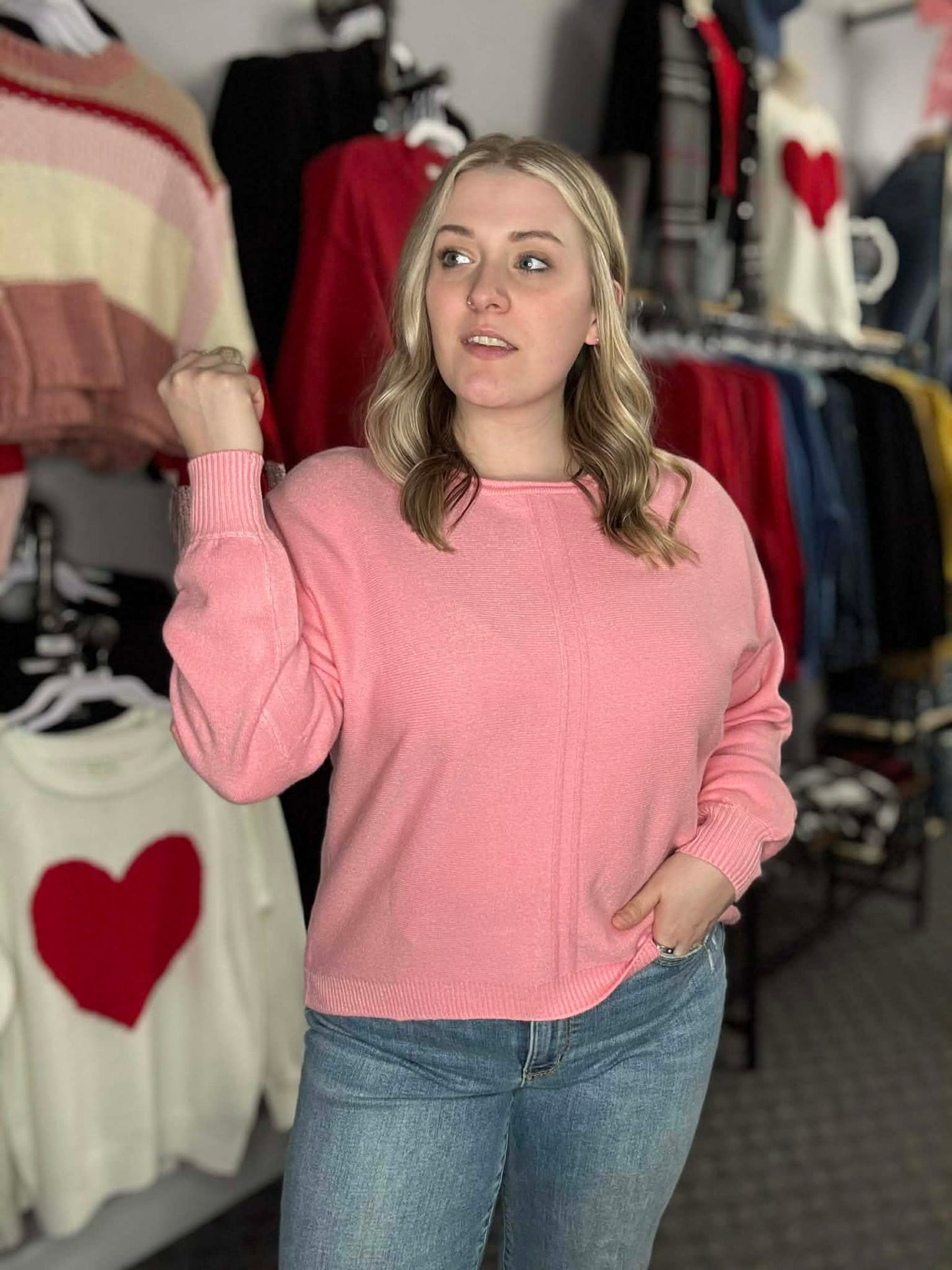 Softest Front Seam Sweater