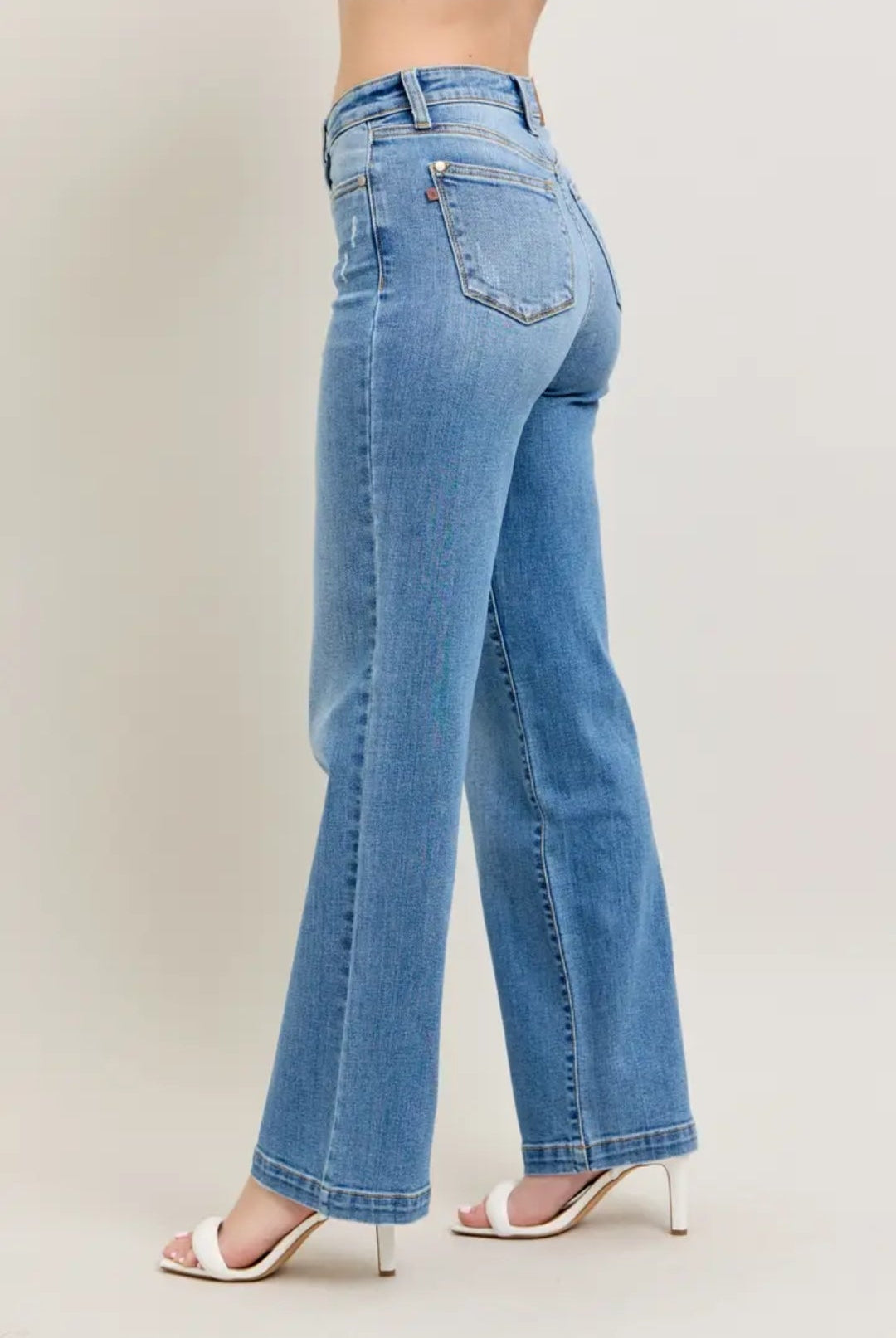 Judy Blue Hi-Waist Trouser Straight Fit