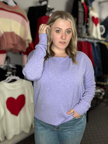 Gorgeous Front Seam Soft Sweater