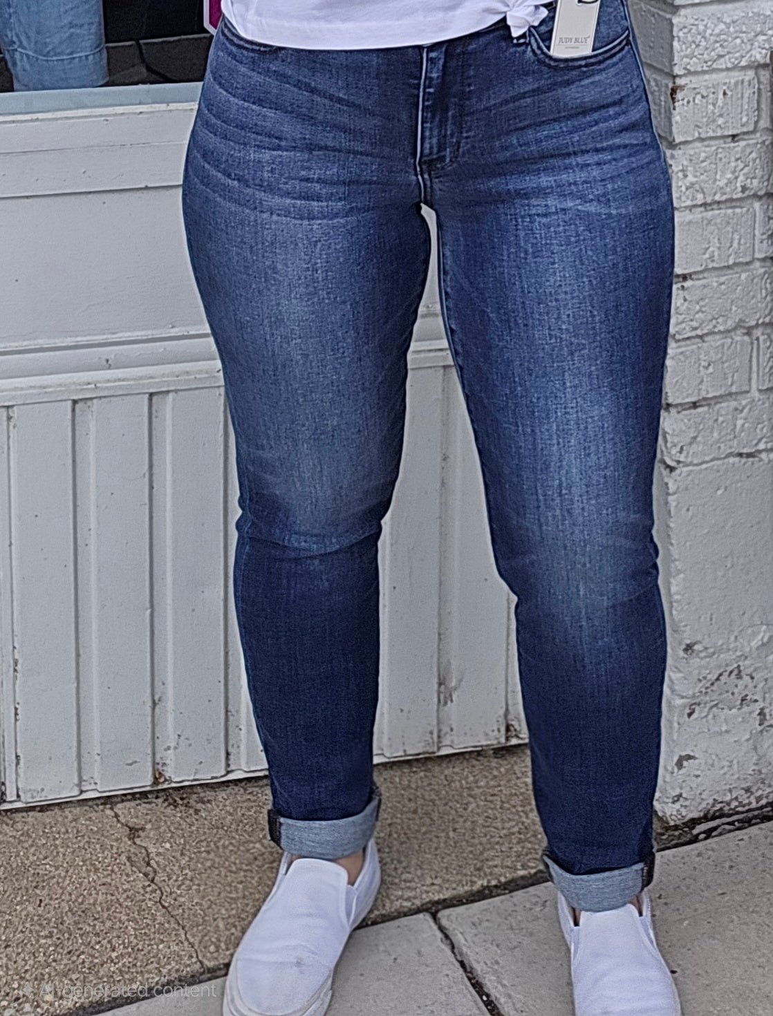 Reg/Plus Judy Blue "Demure" Mid-Rise Slim Fit