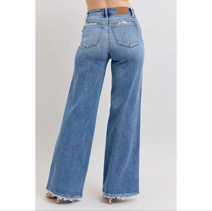 Judy Blue Hi Rise Retro Wide