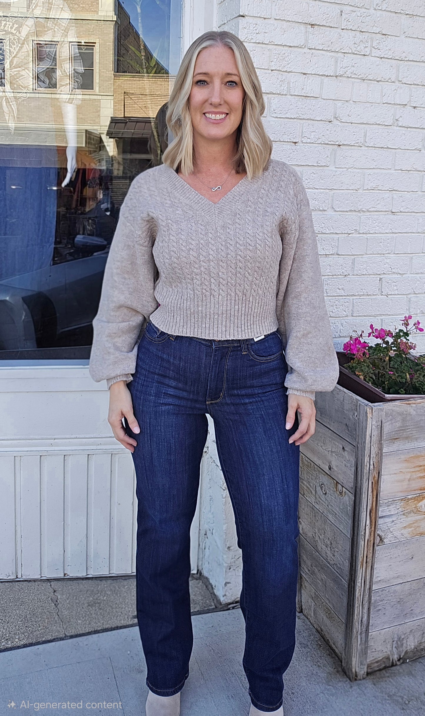 Reg/Plus Judy Blue "Polished" Straight Leg