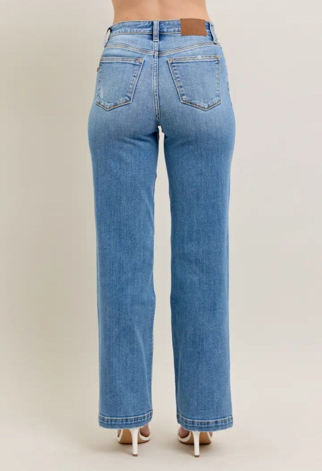 Judy Blue Hi-Waist Trouser Straight Fit