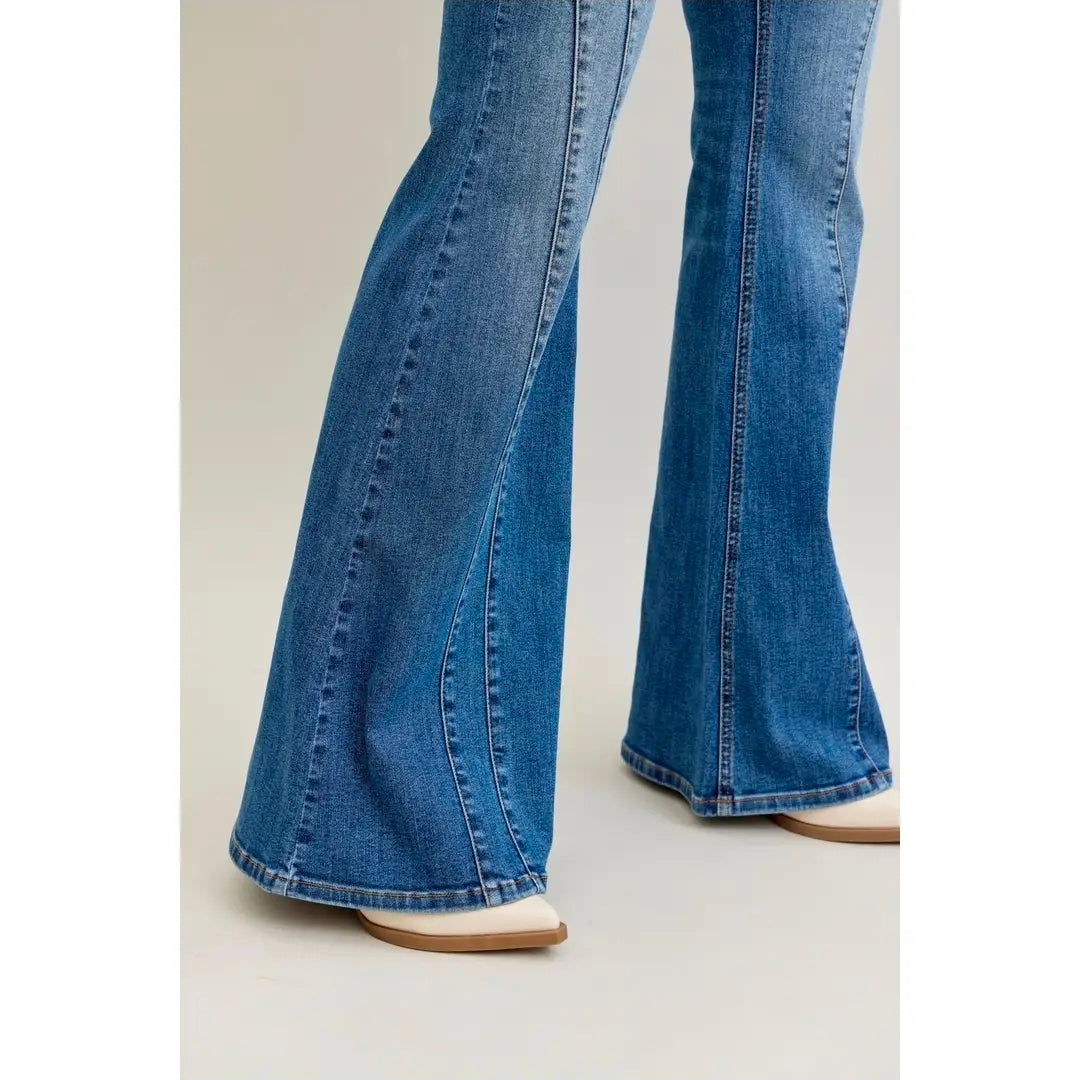 Judy Blue Alaina Double Seam Flare