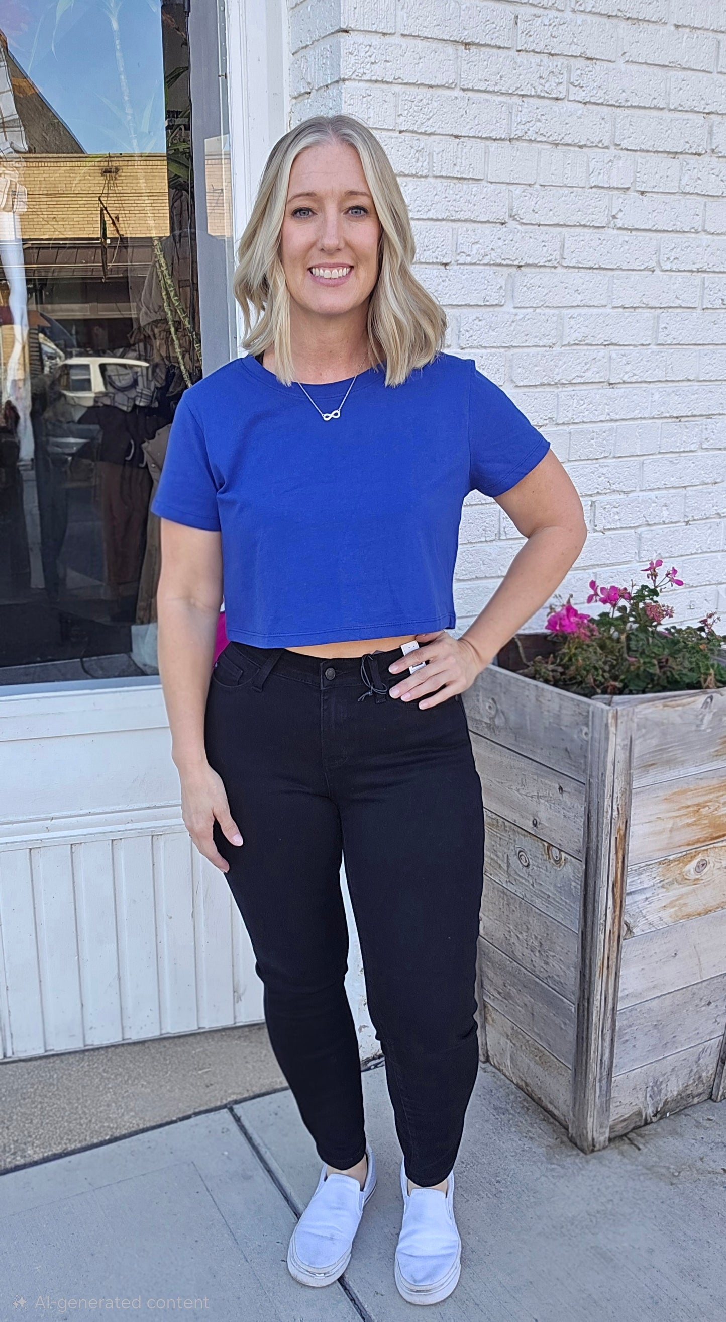 Reg/Plus Judy Blue Mid-Rise "Midnight Black" Slim Fit Black