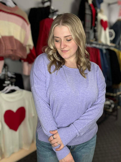 Gorgeous Front Seam Soft Sweater